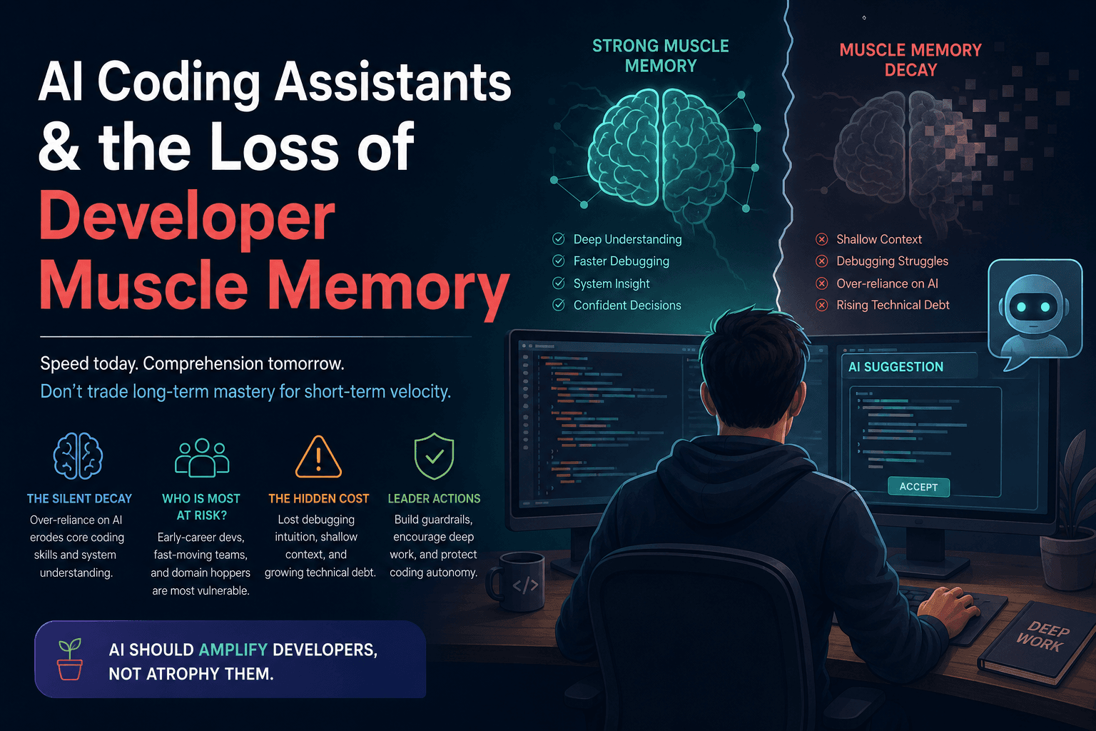 Reclaiming Dev Autonomy: Addressing the Silent Decay of Coding Muscle Memory in the AI Era