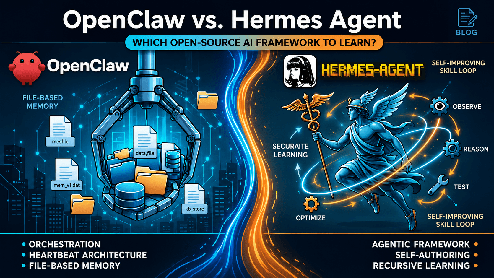 OpenClaw vs. Hermes Agent